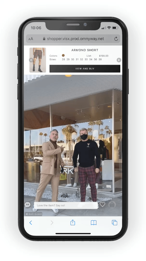 Live Stream Shopping Platform | VISX Live