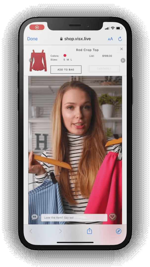 Multipurpose Live Stream Shopping Service | VISX